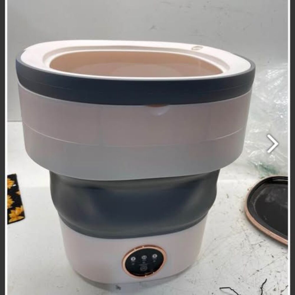 Portable Washing Machine 20L Mini Foldable Washer with Spin Baket, 3 Cleaning Mo